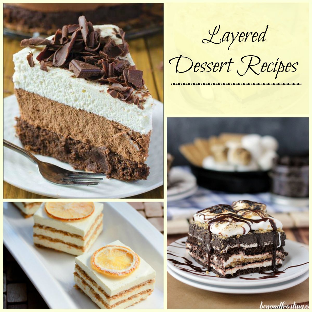 Simple Dessert Recipes 24 Layered Dessert Recipes